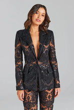 Load image into Gallery viewer, Sequin Pantsuit, Fancy Pantsuit, Dressy Pantsuits for wedding, black sequin pantsuit, womens pantsuit, sequin blazer and pants set, black pantsuit for wedding,  sequin pant set,  pant suits for women,  women suit set, pantsuits for wedding guest, wedding pant suits for bride, mother of the bride pantsuits.