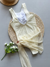 Load image into Gallery viewer, one piece swimwear, bikini set, mesh bikini, luxury bikini, beach wear, beach cover up, swimsuit cover up, two piece bikini set , bikini sarong set, best one piece swimsuits, one piece swimwear, cute one piece swimsuits, bikini cover up, beach coverups.