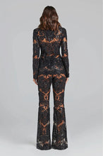 Load image into Gallery viewer, Sequin Pantsuit, Fancy Pantsuit, Dressy Pantsuits for wedding, black sequin pantsuit, womens pantsuit, sequin blazer and pants set, black pantsuit for wedding,  sequin pant set,  pant suits for women,  women suit set, pantsuits for wedding guest, wedding pant suits for bride, mother of the bride pantsuits.