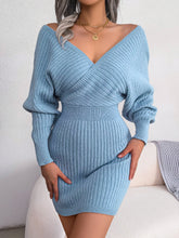 Load image into Gallery viewer, Bodycon Sweater Dress, Womens Jumper Dress, Spring Sweater Dress, Batwing Dress. Mini sweater dress, plus size sweater dress, Cable Knit mini sweater dress, Sweater Dress, Bodycon Dress, womens ugly christmas sweater dress, cute new years eve outfits, plaid wool jumper dresses, trendy jumper dresses, chloe jumper dress, cute new years eve outfits, cute warm fall outfits, nice Christmas outfits.