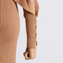 Load image into Gallery viewer, Winter Showstopper Long Sweater Dress | Bodycon Sweater Dress | Jumper Dress | Knit Dress