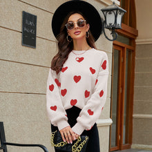Load image into Gallery viewer, Womens winter jumpers, scoop neck sweater top, womens wool jumper, sweater tops for leggings, sweater pullover, women oversized pullover, women pullover sweater, chunky cardigan, wool knitwear, holiday sweaters womens, ladies wool jumpers, women knitted sweater, womens wool coats & jackets, white sweater top.