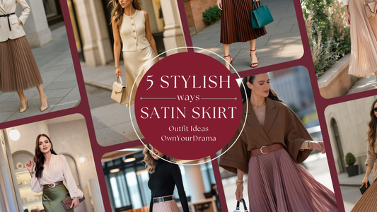 5 Stylish Ways to Style a Satin Skirt for Women This Fall 2025