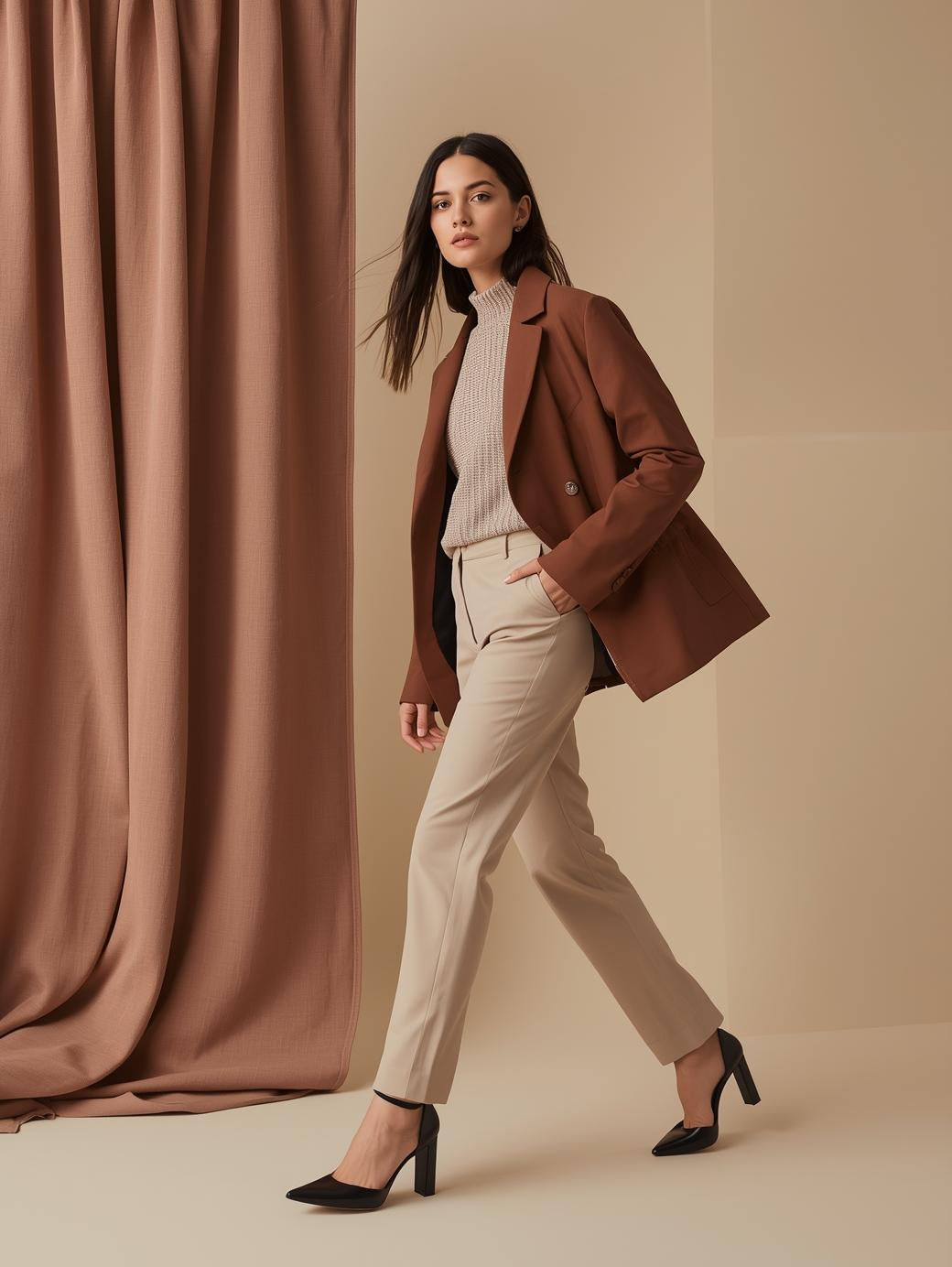 Fancy pantsuit , Women Formal wear, Modern Blazer, womens pant suit, Blazer jacket, best office attire for women, trouser pant suit, hot blazer, dressy pant suits, coats and jackets, pant suit party wear, camel pant suit, dressy pant suits formal wedding,
