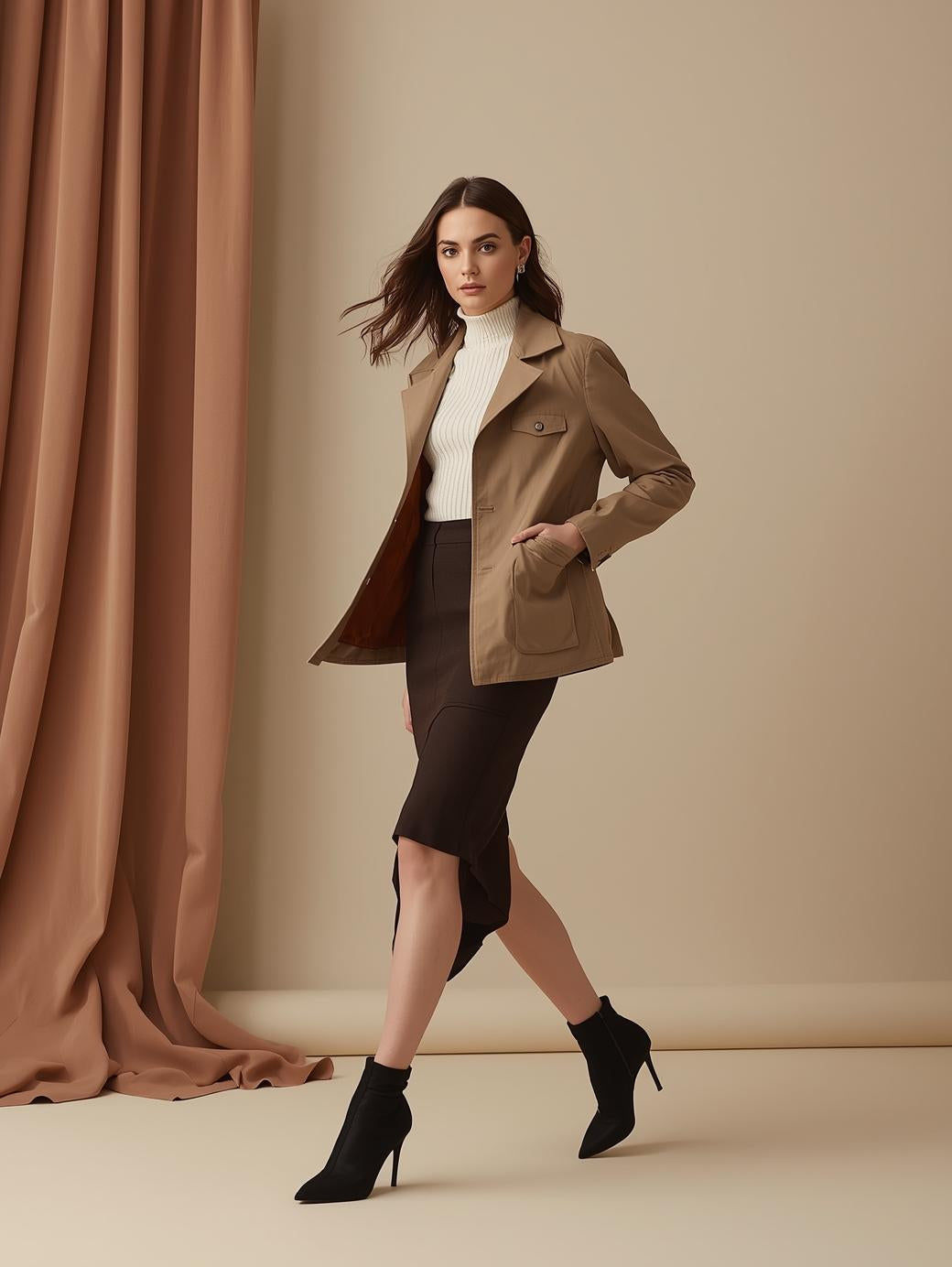 fall coats women 2025, winter jackets women, camel jacket outfit, suede trench coat outfit, fall outfit ideas women, quiet luxury fall fashion, winter capsule wardrobe women, classy coat outfit ideas, neutral fall outfits, belted trench coat women
