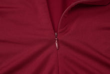 Load image into Gallery viewer, Alena High-Neck Bodycon Ruched Hourglass Maxi Dress | Maxi Gown with Slit | Elegant evening party cocktail dress