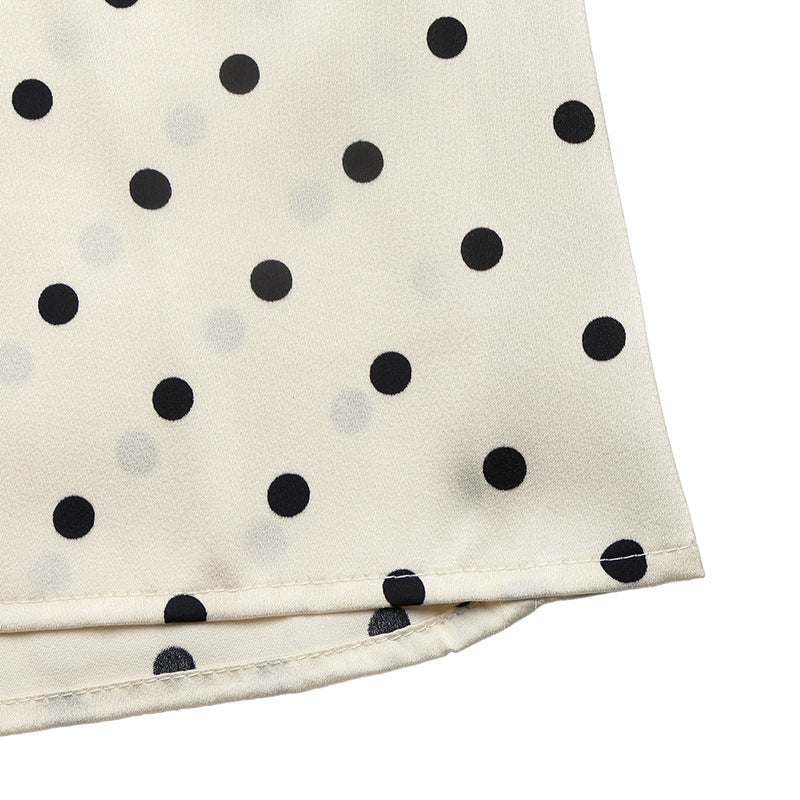 Alexa Retro Parisian Polka Dot Maxi Dress - Tiered Fit and Flare Maxi