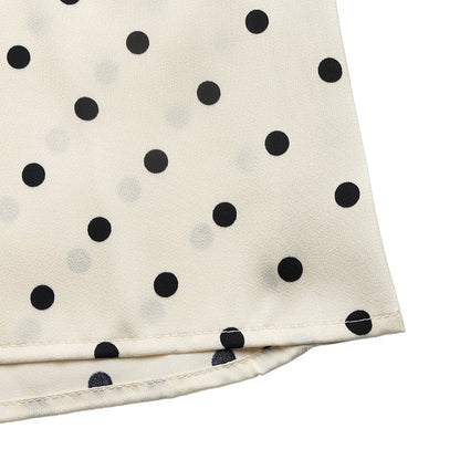 Alexa Retro Parisian Polka Dot Maxi Dress - Tiered Fit and Flare Maxi