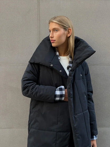 Quilted Long Puffer Parka Jacket, womens parka, quilted parka coat, parka coat, quilted coat, puffer jacket womens, parka down jacket, long puffer jacket, winter jacket women, parka jacket women, puffer parka, puffer coat, womens parka coat, long black puffer coat, down coat women, long puffer jacket women, down coat, hooded down jacket, Women's Down Winter Coat