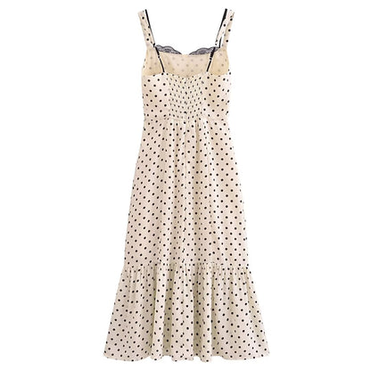 Black and White Polka Dot Dress, polka dot midi dress, mermaid dress, Ruffle Midi Dress, Bodycon Dress, lace dress, lace bodycon dress, Polka dot summer dress, white sundress, sleeveless polka dot dress, polka dots, smock dress.