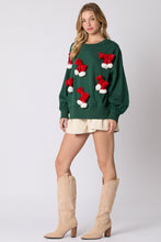 Load image into Gallery viewer, Autumn Winter Christmas Bow Decoration Top Casual Long Sleeve Pullover Hoodie