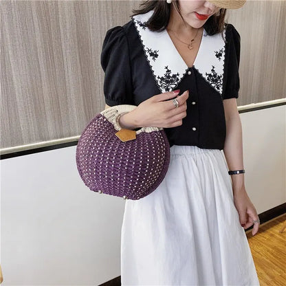 Rattan Bags, Wicker purse, shell bag, straw beach bag, straw bags, beach bags, wicker bag, beach straw bag, straw handbags, straw beach bag, crochet bags, Crossbody purse for evening, small shoulder bag for women, rattan bag, beige rattan bag