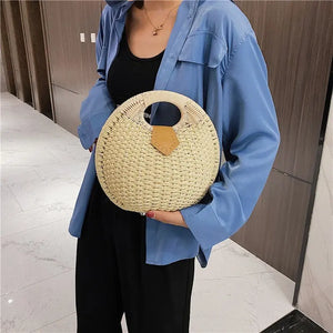 Rattan Bags, Wicker purse, shell bag, straw beach bag, straw bags, beach bags, wicker bag, beach straw bag, straw handbags, straw beach bag, crochet bags, Crossbody purse for evening, small shoulder bag for women, rattan bag, beige rattan bag