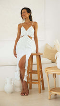 Load image into Gallery viewer, Personalized Sling Dress Close Fitting Sheath Long Slim Fit Slit Hemline at Hem Backless Dress