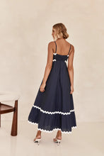 Load image into Gallery viewer, summer maxi dress, swing dress, ruffle maxi dress, lace dress, lace maxi dress, boho maxi dress, black maxi dress, ruffle lace dress, tube top maxi dress. ruffle lace maxi dress, long dresses, long maxi dress, petite maxi dress swing maxi dress, solid color dress, casual cute dress