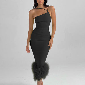 long tight dresses, long bodycon dress, maxi bodycon dress, one shoulder maxi dress, high low hem dress, asymmetrical dress, long bodycon dress, bodycon bandage dress, green bodycon dress, cocktail party dresses, new years eve dress, fall outfit ideas.