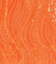 Load image into Gallery viewer, Dress Spring Summer Sexy Sequin Sling Orange Sheath Short Evening Dress Women Clothing