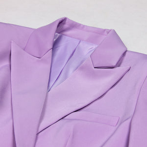 High Quality Casual Office Internet Celebrity Business Women Blazer Suit Set Three Piece Suit