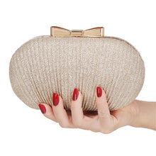 Load image into Gallery viewer, Evening Clutch, Party Clutch Purse, Party Sling bag, Evening Bags, Clutch bag for weddings, gold clutches, Gold Clutch Bag, rose gold clutch, Hand clutch, Designer evening bags, prom purse, evening clutch bag, evening clutches for weddings, gold clutch purse, gold evening bag, evening purses, party purse, party clutch bag, clutch purse for wedding.