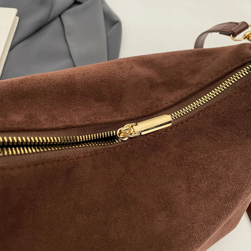 Berkely Quiet Luxury Suede Hobo Bag | Shoulder Minimalist Tote handbag | Workwear Slouchy hobo bag