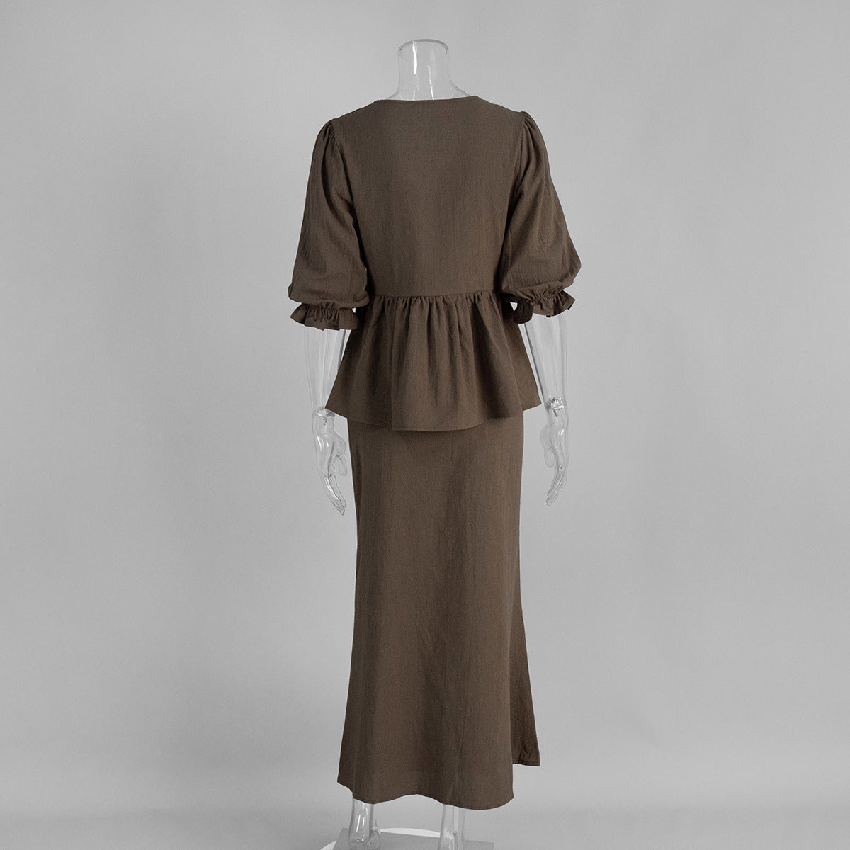 Amalfi Two Piece Skirt Set Women - Elegant Cotton Co-Ord Set
