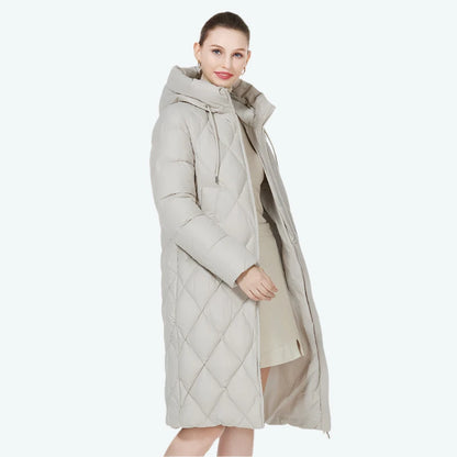 Quilted Long Puffer Parka Jacket, womens parka, quilted parka coat, parka coat, quilted coat, puffer jacket womens, parka down jacket, long puffer jacket, winter jacket women