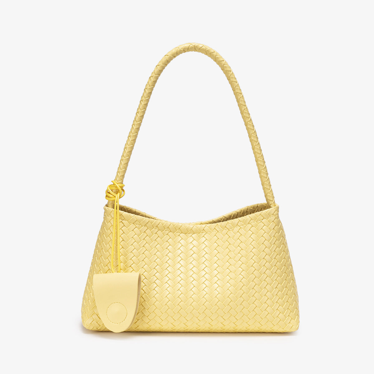 Brittany Women’s Woven Shoulder Bag with Pouch | Braided Hobo Handbag