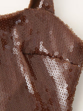 Load image into Gallery viewer, Blair Sequin Glitter Midi Dress for Parties &amp; Evenings – Sparkly Holiday Cocktail Dress | Bodycon Sequin Dress