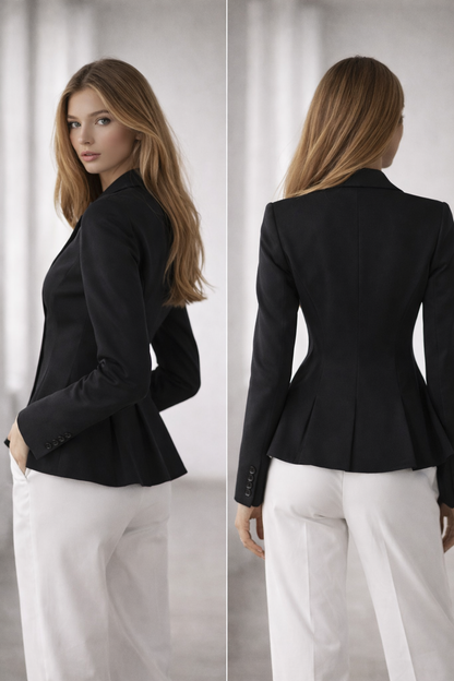 comfortable blazer for all day wear, fitted blazer for women work outfit, smart casual blazer outfit women, minimalist blazer outfit women, structured women blazer for office wear, blazer outfit women for work, professional blazer outfit for women over 30, affordable blazer under $100.