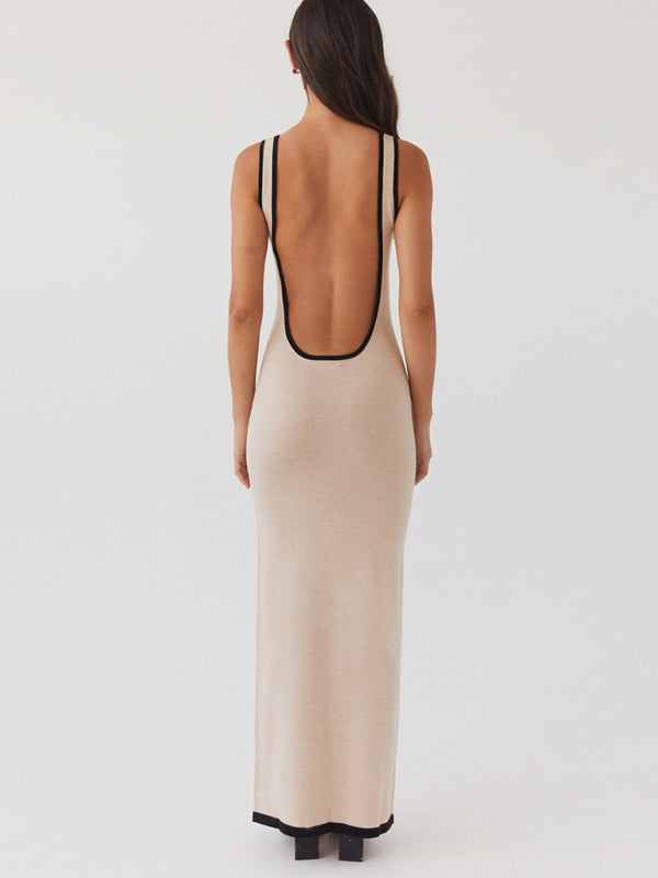 cutout bodycon maxi dress, Summer Backless Maxi Dress, Bodycon Cutout Maxi Dress, bandage dress, backless maxi dress, long maxi dress, white maxi dress, summer white cutout maxi dress.