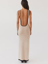 Load image into Gallery viewer, cutout bodycon maxi dress, Summer Backless Maxi Dress, Bodycon Cutout Maxi Dress, bandage dress, backless maxi dress, long maxi dress, white maxi dress, summer white cutout maxi dress.