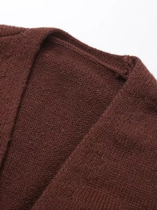 Amelia V-neck Button Front Knit cardigan | Sweater Vest | Shrug Cardigan | Fall Cardigan Outfit