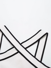 Load image into Gallery viewer, contrast trim tank top for women