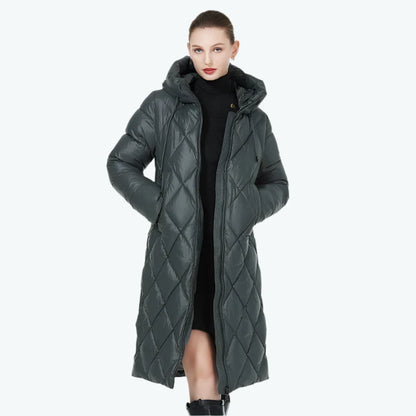 Quilted Long Puffer Parka Jacket, womens parka, quilted parka coat, parka coat, quilted coat, puffer jacket womens, parka down jacket, long puffer jacket, winter jacket women