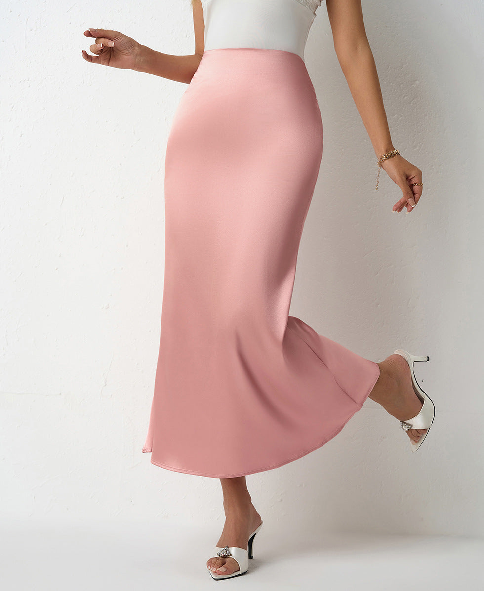 Pink skirt