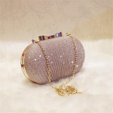 Load image into Gallery viewer, Evening Clutch, Party Clutch Purse, Party Sling bag, Evening Bags, Clutch bag for weddings, gold clutches, Gold Clutch Bag, rose gold clutch, Hand clutch, Designer evening bags, prom purse, evening clutch bag, evening clutches for weddings, gold clutch purse, gold evening bag, evening purses, party purse, party clutch bag, clutch purse for wedding
