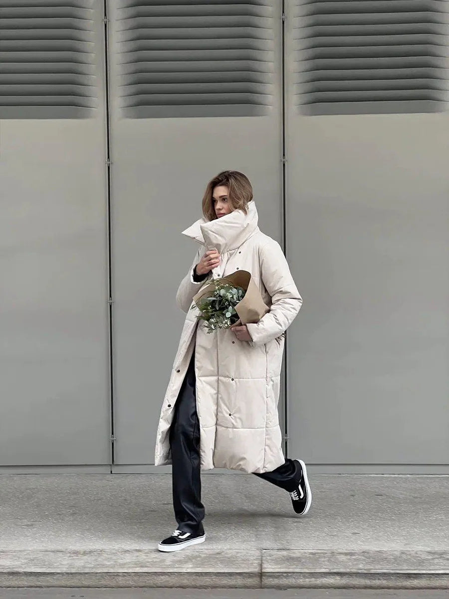 Quilted Long Puffer Parka Jacket, womens parka, quilted parka coat, parka coat, quilted coat, puffer jacket womens, parka down jacket, long puffer jacket, winter jacket women, parka jacket women, puffer parka, puffer coat, womens parka coat