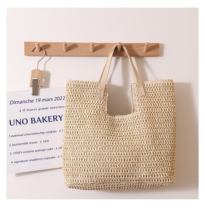 Oversized Straw Tote Bag, Basket weave tote bag, straw beach bag large capacity, raffia beach bag for women, oversized straw beach shoulder, Large Woven Straw Beach Bag, straw weave handbag.