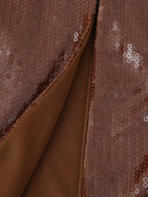 Load image into Gallery viewer, Blair Sequin Glitter Midi Dress for Parties &amp; Evenings – Sparkly Holiday Cocktail Dress | Bodycon Sequin Dress