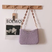 Load image into Gallery viewer, straw sling bag beach, wicker purse, handmade raffia tote bag, boho straw bag summer, woven beach bag vacation, straw hobo bag, straw bag for beach day, vacation beach bag, resort wear straw bag, casual summer handbag, boho casual straw tote, straw bag women, raffia bag, woven straw bag.