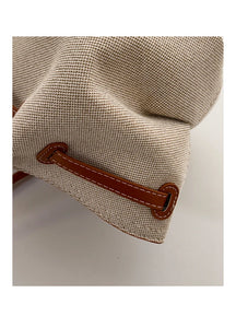 Serane Belted Canvas Tote Bag | Quiet Luxury Oversized work tote bag | Old money Business casual tote