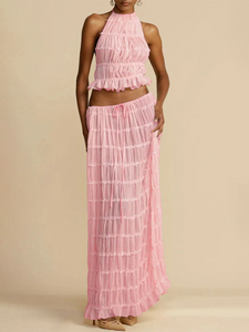 pink two piece set, Two Piece skirt set, crop top and skirt set, two piece set, coord set, Two piece Maxi Dress, Coord Sets, Maxi Skirt outfit set, skirt coord set, 2 piece sets, Coord set dress, ladies coords, matching sets women, coord set women, 2 piece outfits for women, two piece dress.