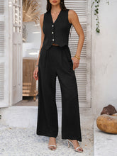 Load image into Gallery viewer,  chic women&#39;s pantsuit for meetings and brunch, fancy pantsuit, dressy pantsuit, vest and pants set, Waistcoat women suit, vest set, two piece pants set casual, vest and pants set womens, two piece pants set, work clothes for women, womens pant suit, fancy pant suit, female waistcoat and pants, chic business attire.