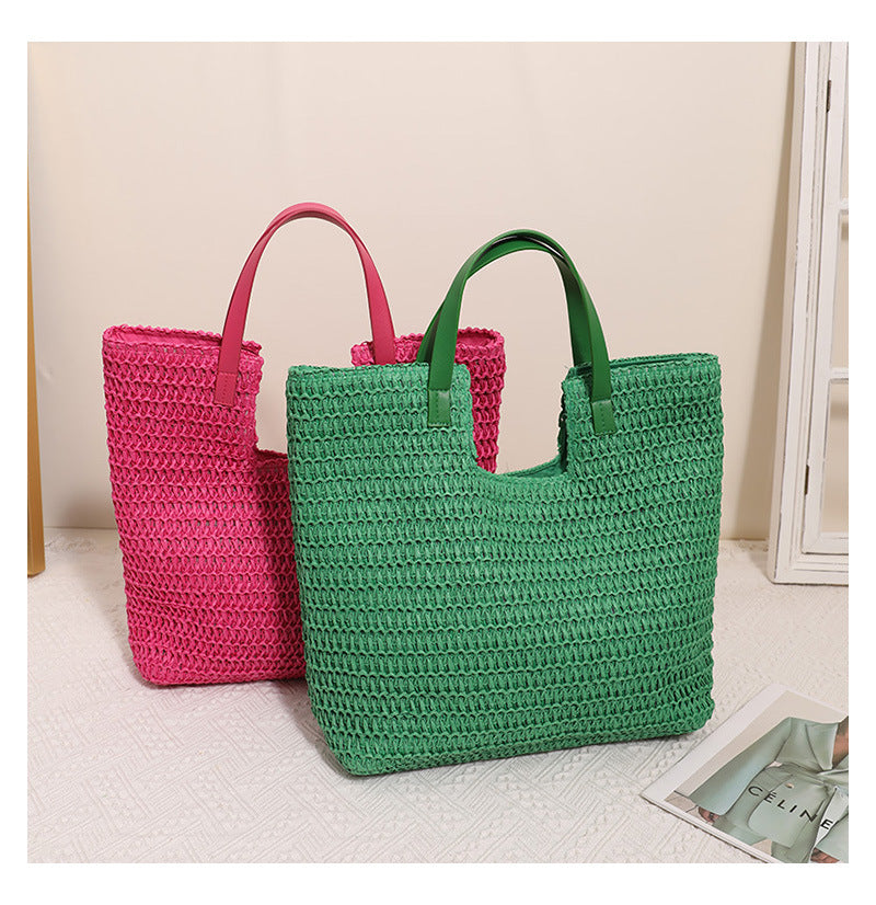 straw market bag, raffia shoulder bag, Straw tote bag with handwoven straw bag texture and large carryall silhouette, wicker bag inspired design styled as straw tote for travel, functional travel bag for weekend getaway bag, seagrass tote.