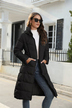 Load image into Gallery viewer, women&#39;s down coats and jackets, womens long parka coat, long winter parka womens, womens down winter coat, ladies long down coat, ladies parka, long winter coat with hood, ladies puffer coat with hood, long padded womens coat, ladies parka, plus size parka coat, womens parka coat sale, women’s winter coat, ladies puffer coat, ladies quilted coat, ladies plus size coats, ladies long down coat, plus size parka jacket, warm winter parka womens, womens black parka coat.