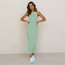 Load image into Gallery viewer, Knitted Ribbed Bodycon Dress, Bodycon Maxi Dress, Bodycon Bandage Dress, Cutout Maxi Dress, Jumper Dress, Cut out Maxi Dress, Womens Jumpers, 80&#39;s casual wear, Cute warm fall outfits, Bodycon Sweater Dress, Long Sweater Dress, Knit bodycon dress, Maxi Bodycon Dress, Winter fall outfits chrsitmas party wear, new years eve dress.