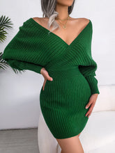 Load image into Gallery viewer, Bodycon Sweater Dress, Womens Jumper Dress, Spring Sweater Dress, Batwing Dress. Mini sweater dress, plus size sweater dress, Cable Knit mini sweater dress, Sweater Dress, Bodycon Dress, womens ugly christmas sweater dress, cute new years eve outfits, plaid wool jumper dresses, trendy jumper dresses, chloe jumper dress, cute new years eve outfits, cute warm fall outfits, nice Christmas outfits, cute winter bunch outfits, cute holiday party outfits.