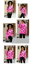 Load image into Gallery viewer, Womens winter jumpers, scoop neck sweater top, womens wool jumper, sweater tops for leggings, sweater pullover, women oversized pullover, women pullover sweater, chunky cardigan, wool knitwear, holiday sweaters womens, ladies wool jumpers, women knitted sweater, pink knitted jumper