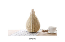 Load image into Gallery viewer, Rattan Bags, Wicker purse, shell bag, straw beach bag, beach bags, wicker bag, beach straw bag, crochet bags, rattan bag, brown rattan bag, brown beach bag
