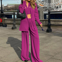 Load image into Gallery viewer, Classy Boss Babe Fancy Pantsuit | Co ord sets women | Womens pantsuit | Womens Blazer